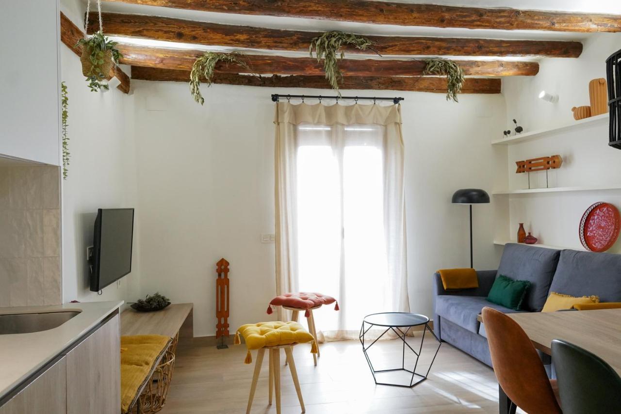 Apartaments La Rambla - Arbequina - 6 Persones Cornudella de Montsant ภายนอก รูปภาพ