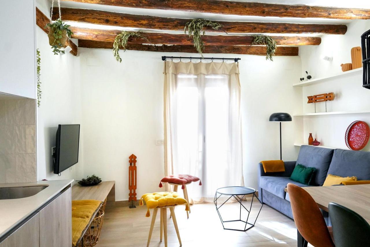 Apartaments La Rambla - Arbequina - 6 Persones Cornudella de Montsant ภายนอก รูปภาพ